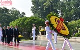 Lãnh đạo Đảng, Nhà nước tưởng niệm các anh hùng liệt sĩ và viếng Chủ tịch Hồ Chí Minh